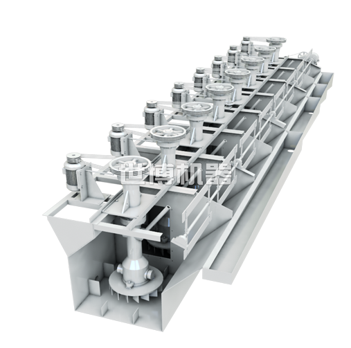 浮選機(jī)結(jié)構(gòu)圖