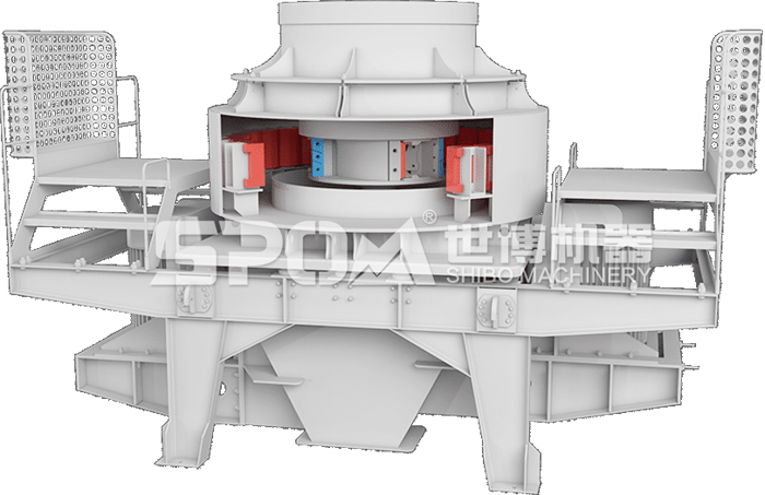 立式制砂機結構圖